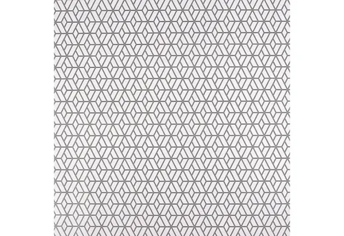 maDDma Geschenkpapier 1 Rolle Geschenkpapier Dekopapier Verpackungspapier, weiß-grau Raute