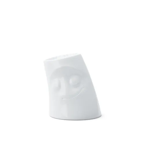 FIFTYEIGHT PRODUCTS Tassen Kerzenschmusie - Kleiner Teelichthalter aus Porzellan, kuschelig und ideal als Geschenk, Made in Germany
