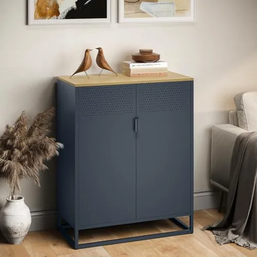 skølm Kommode Izar aus Metall (Anthrazit) von skølm