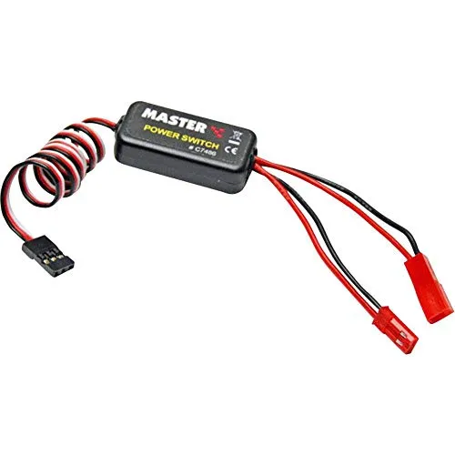 Master Powerschalter, Transistor, Fernbedienung, EIN-AUS, Schwarz