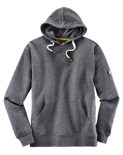 Roadsign Australia Sweatshirt - Herren Sweatshirt mit Kapuze, silbernem reflektierenden Print auf der Rückseite und praktischer Kängurutasche – perfekt für stylische Outdoor-Abenteuer.