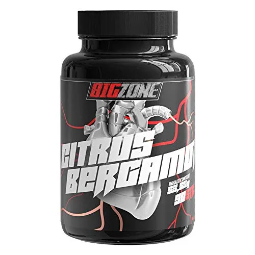 Big Zone Citrus Bergamot 90 Kapseln - Sportnahrung mit 500mg Bergamotte pro Kapsel, ideal für Sportler zur Unterstützung der Leistungsfähigkeit. Vegan und in praktischer 90 Kapseln Dose.