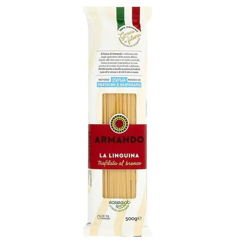 10x Il Grano Di Armando Pasta La Linguina Weizen Bronze gezeichnet Pasta 500g