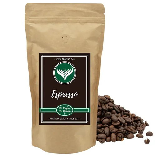 Espresso Rot ganz 500g