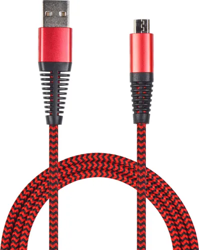2GO 795945, 1 m, USB B, Micro-USB B, Rot