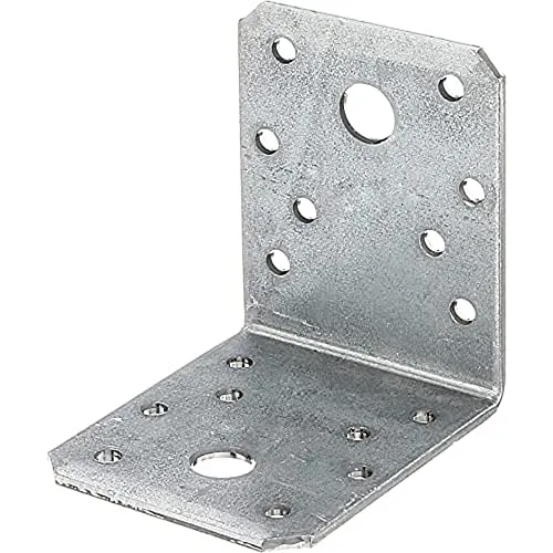 Winkelverbinder sendzimirverzinkt 70x70x55mm - 50er Set - Kategorie: Winkel & Holzverbinder, robust und langlebig, ideal für stabile Konstruktionen und einfache Montage.