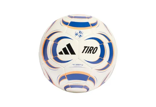 Adidas Tiro Trainingsfußball - Weiß - Hochwertiger Trainingsfußball in Handarbeit gefertigt. Mit Latexblase für optimale Rückpralleigenschaften, ideal für konstantes Training und Leistungssteigerung.