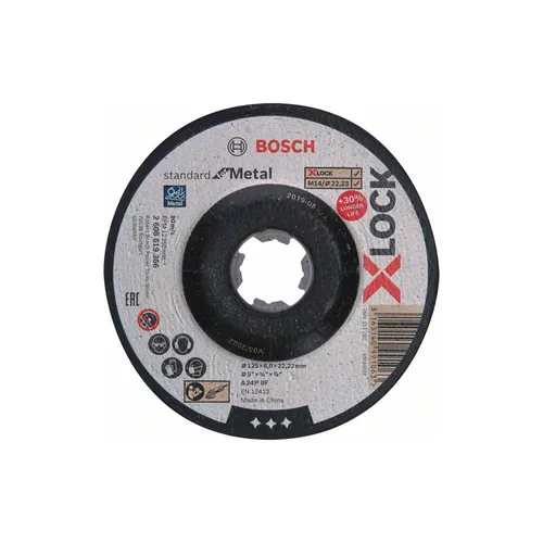 Bosch Professional Trennscheibe X-LOCK Multi Material SfM 125 x 6 mm T27 gerade