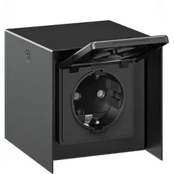 Steckdosen Schwarz von LEDs Com