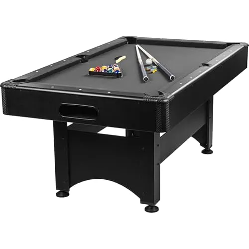 GAMES PLANET 6 ft Billardtisch Trendline“ + Zubehör, 12 Farbvarianten, 184 x 108 x 82 cm (LxBxH)