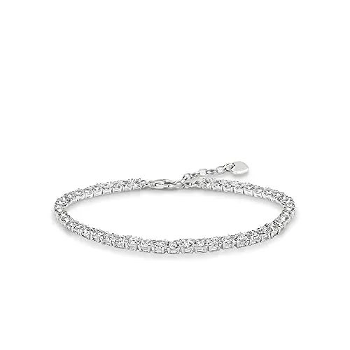 Thomas Sabo Damen Armband Tennis-Armband 925 Sterling Silber A1484-051-14