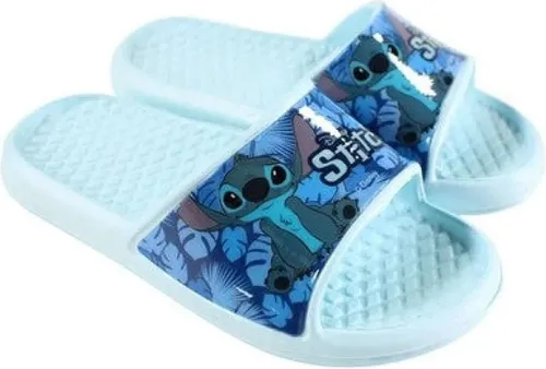 Disney Lilo & Stitch Jungen Sandalen Kinder Latschen Gr. 26-33 – Blau / 29