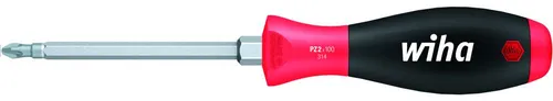 Wiha Schraubendreher PZ 2 x 100 mm Chrom-Vanadium-Stahl PicoFinish