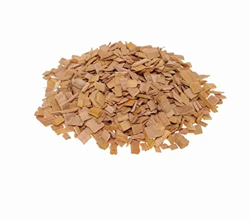 Schwarzwald Metzgerei Schaufler BBQ Räucherchips – BLACKFOREST Qualität – Raucharoma aus Fichte+Eiche+Buche+Kirsche – Für Räucherofen, Smoker und alle Gas und Holz Grills (Kirsche 1000g)