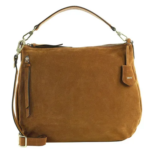 Abro Schultertasche Juna Hobo aus echtem Leder - Elegante Schultertasche aus 100% Leder, mit geräumigem Hauptfach und abnehmbaren Schulterriemen für vielseitige Tragemöglichkeiten.