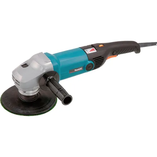 Makita SA7000C Schleif- und Poliergerät 1600 W - Schleifmaschinen mit 1.600 W Motor und 180 mm Scheiben, ideal für Holz und Stein. Mit Konstantelekronik für gleichbleibende Drehzahl und Sanftanlauf für komfortables Arbeiten.