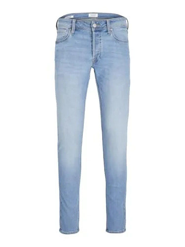 JACK & JONES Male Slim Fit Jeans Glenn Original SQ 330 - Slim Fit Jeans mit niedrigem Bund, aus elastischem Material für optimalen Tragekomfort und eine moderne Passform.