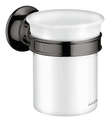 Axor Montreux Zahnputzbecher - Polished Black Chrome - 42134330 - Zahnputzbehälter in elegantem Polished Black Chrome, ideal für stilvolle Badezimmer und bietet eine hochwertige Verarbeitung.