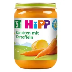 HiPP Gemüse Früh-Karotten mit Kartoffeln ab dem 5. Monat (190 g)