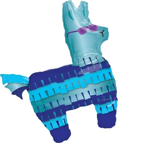 SuperShape Battle Royale Llama Folienballon verpackt 73 cm x 83 cm