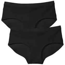 CALIDA Panty Benefit Women (2er Pack) schwarz M (44/46) von CALIDA