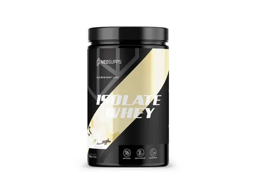 Neosupps Isolate Whey Protein Pulver 750g, Vanilla, 25g Protein pro Portion Pulver, 750 g