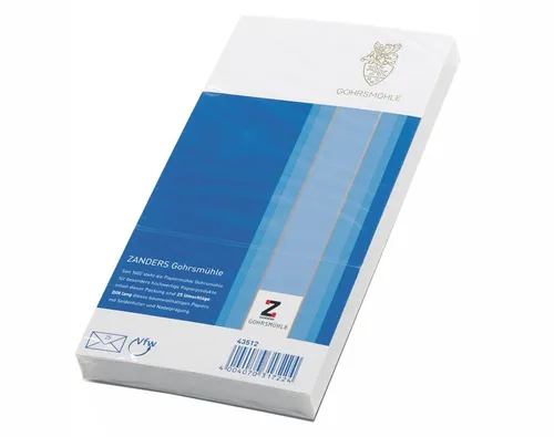 GOHRSMÜHLE Briefumschlag Bankpost DIN lang 80 g/qm 25 Briefumschläge