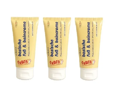 CareMed Fußcreme Basisches FußFit - Innovative Fußcreme mit pH-Wert 8,0 für entgiftende und feuchtigkeitsspendende Pflege, ideal für Diabetiker und anspruchsvolle Haut.