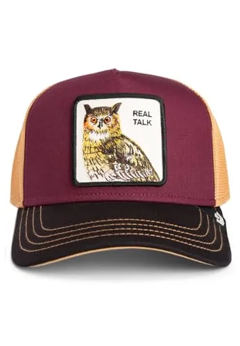 Goorin Bros. Trucker Cap Tricolor Owl - Mehrfarbig - Stylische Trucker Cap von Goorin Bros. mit einzigartigem Eulen-Design. Ideal für einen coolen Look und vielseitig kombinierbar. Einheitsgröße für optimalen Tragekomfort.
