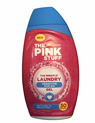 Star Drops - The Pink Stuff Laundry Gel 30 Wash Non Bio - 900ml