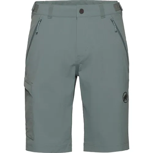 Mammut Herren Runbold IV Shorts - Größe S, grau - Wanderhosen für Herren, minimalistisch und perfekt für den Bergsommer, atmungsaktiv und schnell trocknend.
