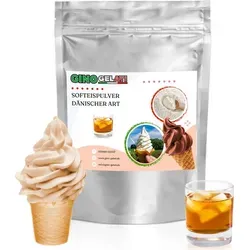 Rum Dänisches Softeis Pulver 100 kg von Gino Gelati