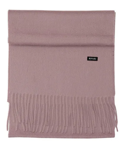 Bovari Kaschmirschal Damen – 100% Kaschmir Premium Qualität in pink von Bovari