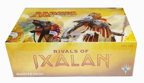 Rivals of Ixalan Booster Display - TCG OVP Displays, enthält 36 Booster Packs der Edition Rivalen von Ixalan für spannende Magic: The Gathering Spiele.