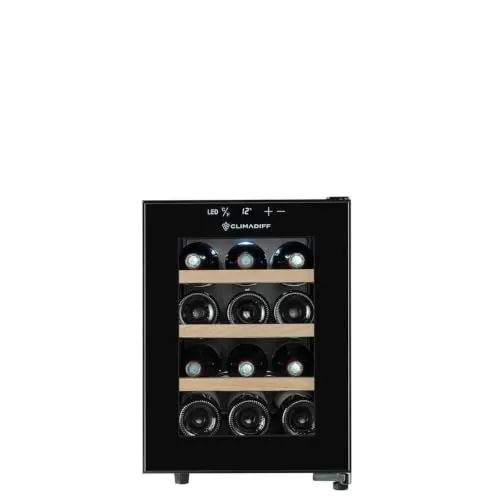 CLIMADIFF Weintemperierschrank CUVEE12