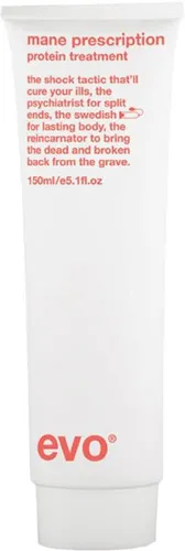 evo mane attention protein treatment Haarkur 140 ml - Haarkuren zur intensiven Reparatur und Stärkung; ideal für chemisch behandeltes Haar, verbessert Kämmbarkeit und verleiht Geschmeidigkeit.