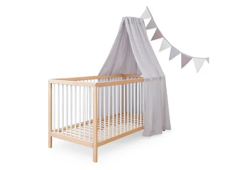 Ehrenkind Hängedekoration Deko Babybett in grau von Ehrenkind