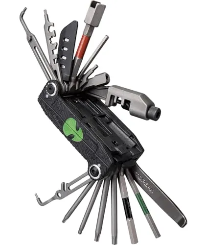 TOPEAK Alien X Multifunktionswerkzeug - Multifunktionswerkzeug für Fahrräder, kompakt und vielseitig – ideal für unterwegs und sorgt für schnelle Reparaturen.