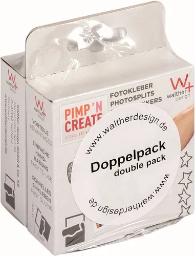 Walther Fotoklebepunkte Sparpack 1000 Stück