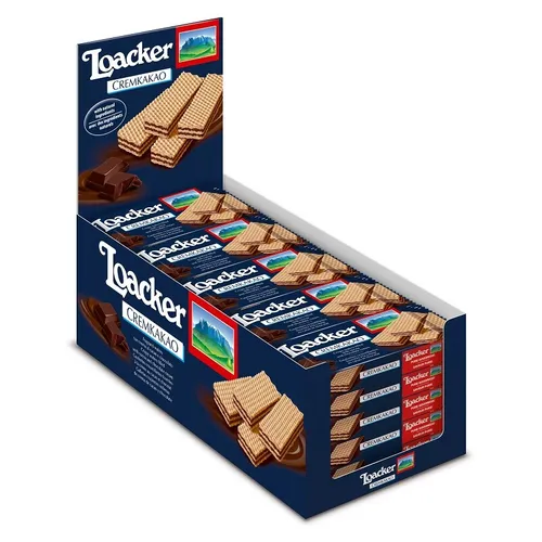 Loacker Classic Cremkakao Waffeln 25x 45g