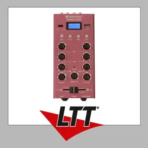 OMNITRONIC GNOME-202P Mini-Mixer rot