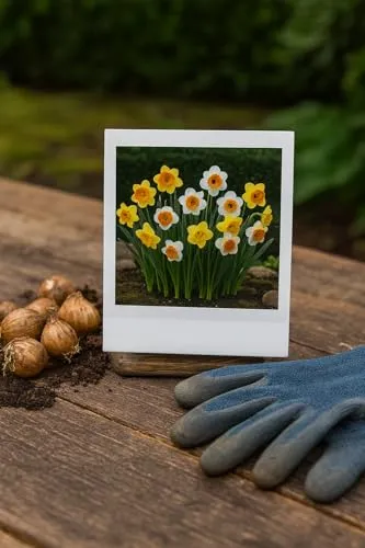 Exotenherz Blumenzwiebeln - Narzisse Narcis Large Cupped Mix in versch. Farben (15 Stück) Durchmesser 12-14cm