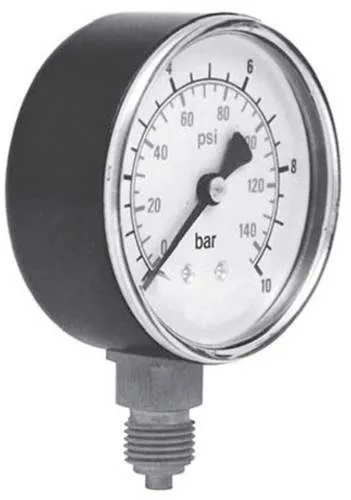 ICH Manometer 301.40.10 Anschluss (Manometer): Unterseite 0 bis 10 bar Außengewinde 1/8