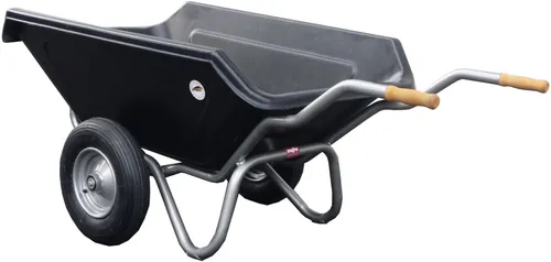 MEFRO Muldenkuli 250 - Robuster Transportwagen - Transportgeräte & Rampen, mit 250 l Fassungsvermögen und stabiler Konstruktion für vielseitige Einsatzmöglichkeiten.