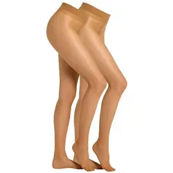 Camano Feinstrumpfhose fine everyday 20 DEN (2er Pack) mit seidig mattem Look