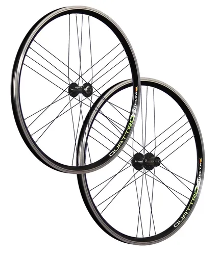 Vuelta 26 Zoll Fahrrad System Laufradsatz Quattro Shimano schwarz RM40 V-Brake