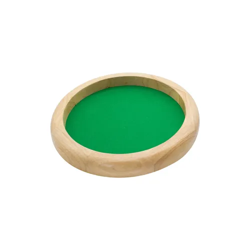 GICO Spielesammlung GICO Würfelteller / Würfelbrett rund aus Holz D. 29 cm - Gesellschaftsspiele, ideal für spannende Spielabende mit Familie und Freunden, hochwertiges Holzdesign für langlebigen Spielspaß.