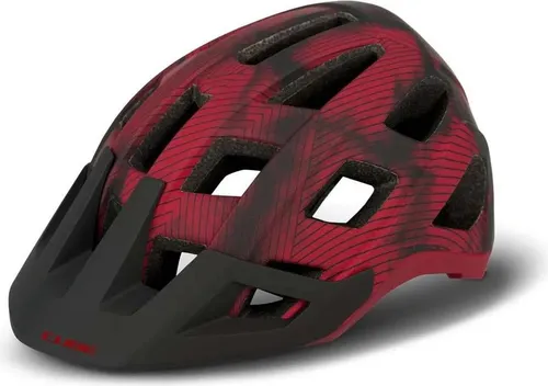 Cube MTB Badger Helm rot M 56-59 cm von CUBE