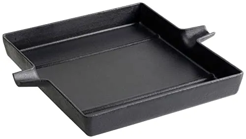 tepro Grillzubehör Guss-Pfanne-Einleger - Rost in Rost System rund 57 cm, ideal für vielseitiges Grillen und passend für tepro 8570