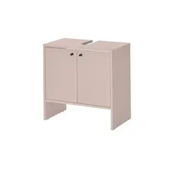 Waschbeckenunterschrank Kaarster See , rosa/pink , Maße (cm): B: 60 H: 60 T: 35.0